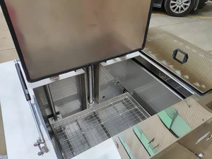 Industrial Engine Ultrasonic Cleaner with Pneumatic Lift