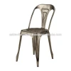 Industrial  restaurant modern  iron chair with powder coating dining chair