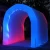 Import Inflatable outdoor Sport Tunnel Giant Advertising Inflatable LED Arch led lighting inflatable led tunnel tent from China