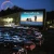 Import inflatable theater projection screen, large inflatable open air home inflatable movie screen from China