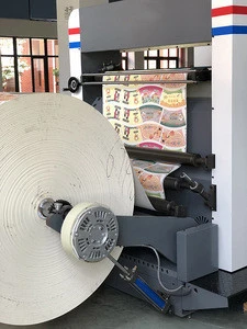 Intelligence Automatic High Speed Roll Die Cutting Machine Paper Boxes Making Machine