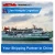 Import international lcl fob sea shipping door to door rates cargo service china to Saudi Arabia uk from China