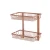 Import ISO 9001 Certificated Anti-Rust 3 Layer Metal Alloy Adhesive Bathroom Corner Shelf from China