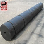 ISO certified rubber hollow cylinder fender tug bumper