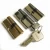 Import israel standard stainless steel oval type lock cylinder door knob part for wholesales from China