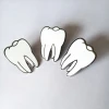 Jacket Shirts Decor Charmart Cartoon Dentist Brooch Custom Black Nickel Tooth Enamel Pin
