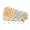Japan dotted cotton knitted child gloves for wholesale
