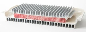 Japanese SUGIYAMA Hot Sale Aluminum Good Heat Conductivity Serving Trays Square Plates