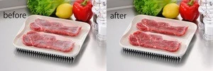 Japanese SUGIYAMA Recyclable Frozen Food Aluminum Meat Thawing Plate Defrosting Tray