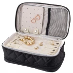 Jewelry Organizer Storage Bag for Necklace Earrings Rings Aretes Organizador Travel Eco-friendly Set Cotton Living Room <1mm