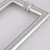 Import JL-2300 Long Door Handle Entrance Door Handle Pull Set Stainless Steel Square Pull Handle from China