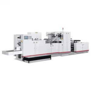 [JT-HY330]CE certificated full automatic high speed V bottom paper bag making machine