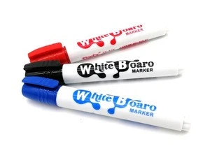 Jumbo style clip pocket whiteboard dry erase marker for white board writing pen