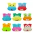 Import K050 Cartoon animal design food-grade silicone waterproof large baby bibs from China