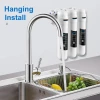 k5-3 800GPD Household Wall-mounted PP+UDF+UF Quadruple Fine Filtration UF Water Filter Element