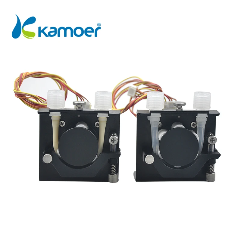 Kamoer KCS3 24V stepper Motor High Precision peristaltic pump butyl acetate urine analyzer dosing pump fluoroboric acid transfer