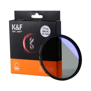 K&amp;F Concept photography star filter camera lens filter 77mm cpl filter for camera lenses