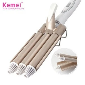 Kemei KM-1010 Top Brand Best Salon Hair Straightener Ceramic Tools Flat Iron Wholesale