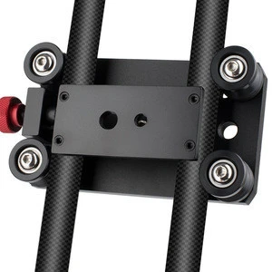 K&F Concept Professional Black Carbon Fiber 60CM DSLR VIDEO Camera Tripod slider action camera accessories