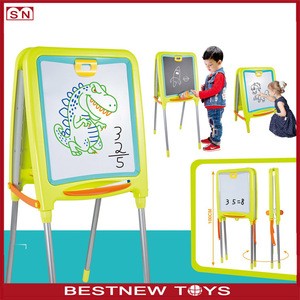 Kids pink learning drawing boards educational toys easel  for children