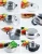 Import kitchen cooking pot nonstick cookware sets with tempered glass lid from China