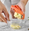 Kitchen Gadget Tools with Stainless Steel Garlic Chopper vegetable grater cutter Garlic Press for Home Kitchen