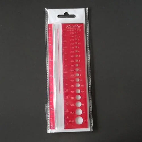 KnitPro Needle View Sizer( Gauge) knitting accessory