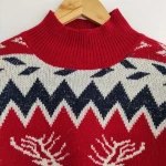 Knitted Free Size Sweater Turtleneck Long Sleeve Casual Ladies Top Wear