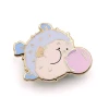 Kunshan Cartoon puffer fish Custom metal Enamel Lapel Pin Custom Hard Enamel Lapel Pins