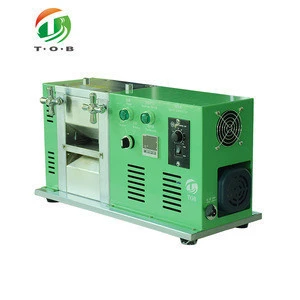Lab Small Roller Heat Press Machine for Lithium Battery Electrode Calendering