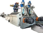 labyrinth plastic porous pipe product extruder   drip irrigation pipe making machine