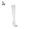 Ladies over the knee boot women high heel sexy pu leather boots women winter shoes for women