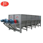 Large capacity fresh cassava tuber paddle cleaning machine / cassava cleaning machine hot sale