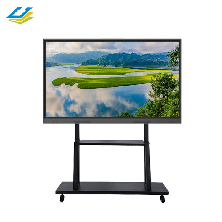 Large Size Interactive Flat Panel Education LED Display for Education and Corporate Applications with Multi-Touch Capability
