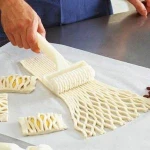 Large Size Plastic Baking Tool Cookie Pie Pizza Pastry Lattice Roller Cutter Craft Bakeware Tools Home Kitchen Gadgets