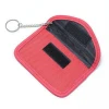 Leather Wallet RFID Blocking Car Key Case Bag Signal Shield Car Key Pouch Protector