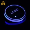 LED Car Cup Holder Lights Luminescent Cup Pad Interior Atmosphere Lamp Cool Car Accessories