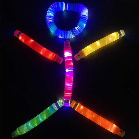 Fidget Tubes Led Buy Led Glow Tubes In The Dark Party Supplies Sensory Toys Lights Up ...
