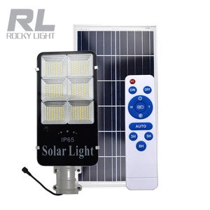 LED Solar Lamp Waterproof Outdoor PIR Motion Sensor solar yard 200W with Pole