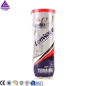 Lenwave wholesale cheap promotional training tennis ball