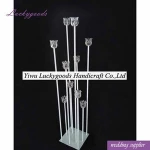 LG20180307-8 aisle pillar for wedding decoration indoor light pillar for wedding party decoration