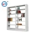 Import Library Double sided Metal School Corner Bookshelf Bookcase Wooden Modern Book shelf from China