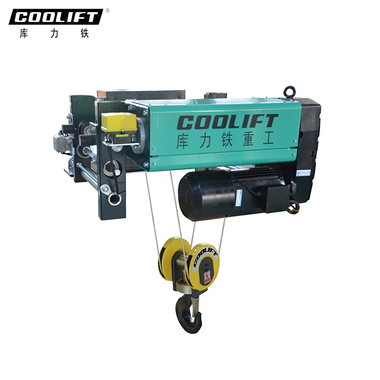 Lifting tools 1000kg single girder electric wire rope hoist