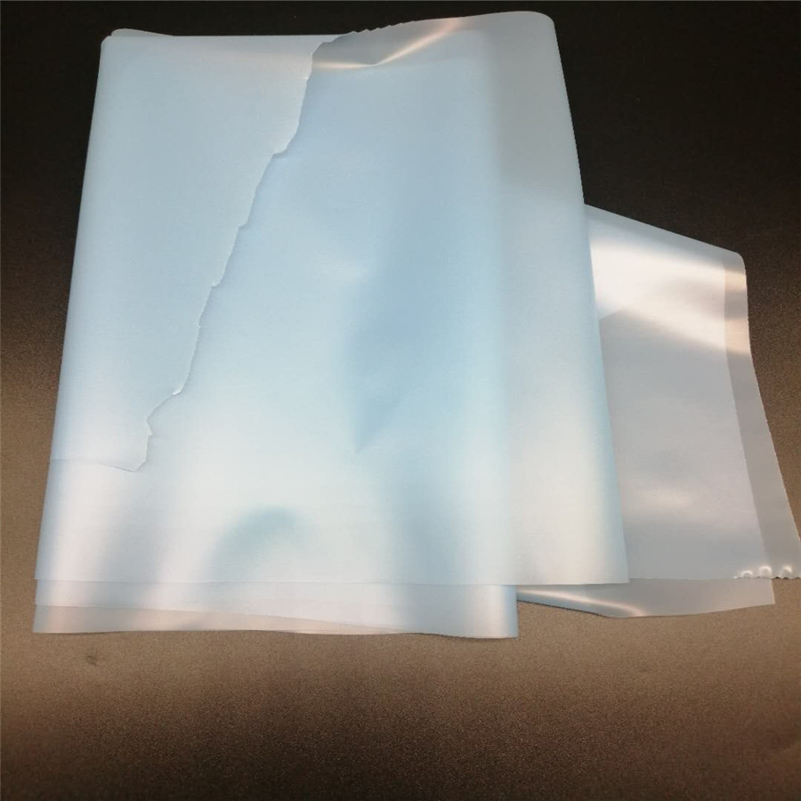 Buy Light Blue Semi Transparent Tpu Film Material Top Quality High Soft ...