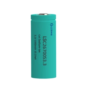 Lisha 3.1V 3.3Ah China factory direct sale Sodium ion Cylindrical Cell 18650 26700 Rechargeable Battery 3300mAh 1300mAh