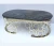 Import living room furniture set sofa glass top center table design from China