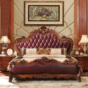 Living room furniture set wholesale luxury hotel bed