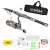 Import Lixada Telescopic Fishing Rod and Reel Combo Full Kit Head and Fishing Carrier Bag Case Fishing Accessories Y4288-240 from China