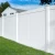 Import Longjie 6ft.H x8ft.W White UV Resistant Strong Vinyl PVC Outdoor Privacy  Fence Panels for Garden from China