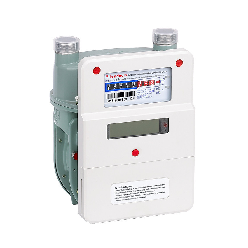 Buy Lorawan Gas Meter, Residential Gas Meter G1.6 With Remote Valve ...